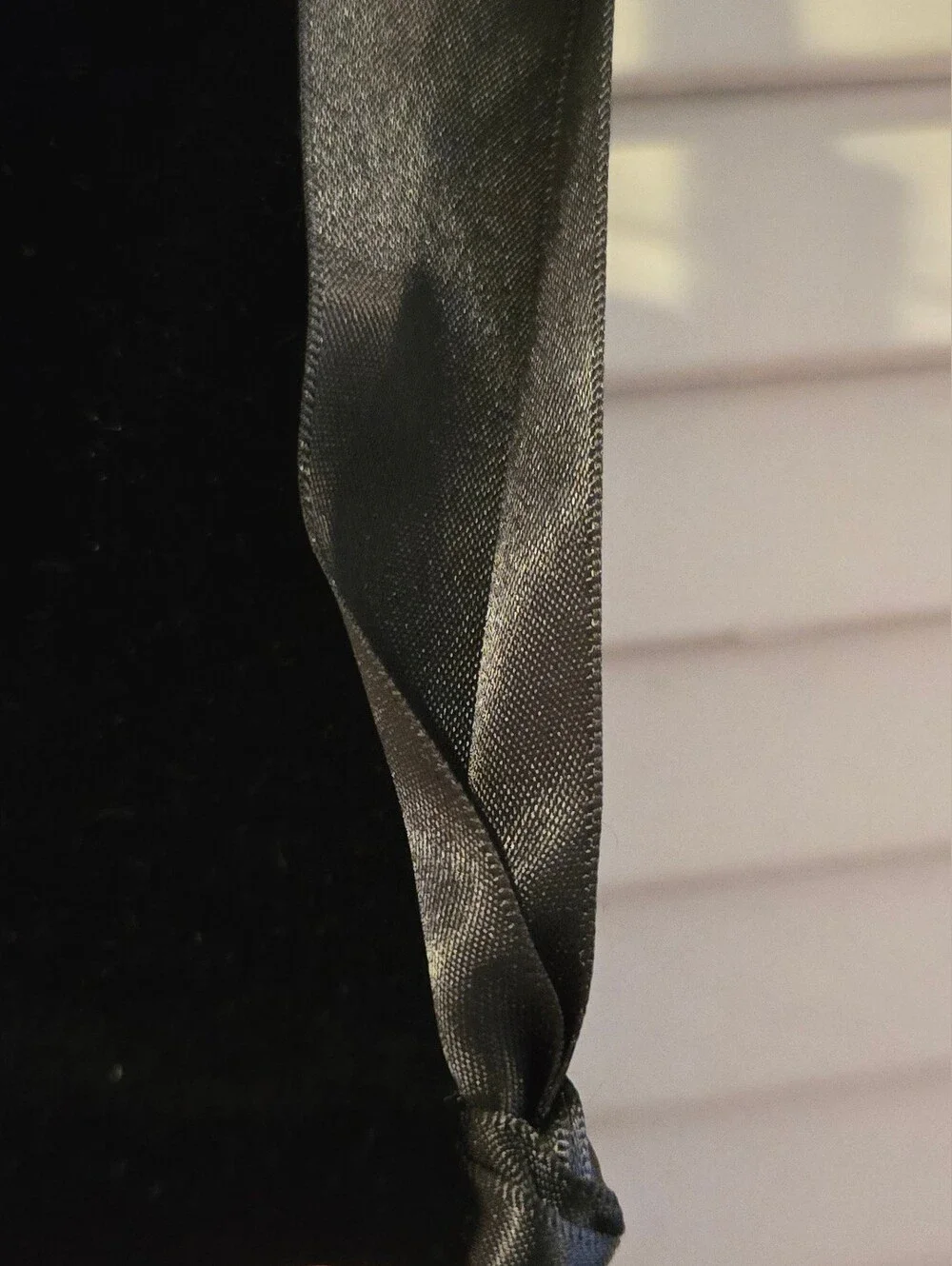FENTY Black Velvet Drawstring Cosmetic Pouch Storage Travel